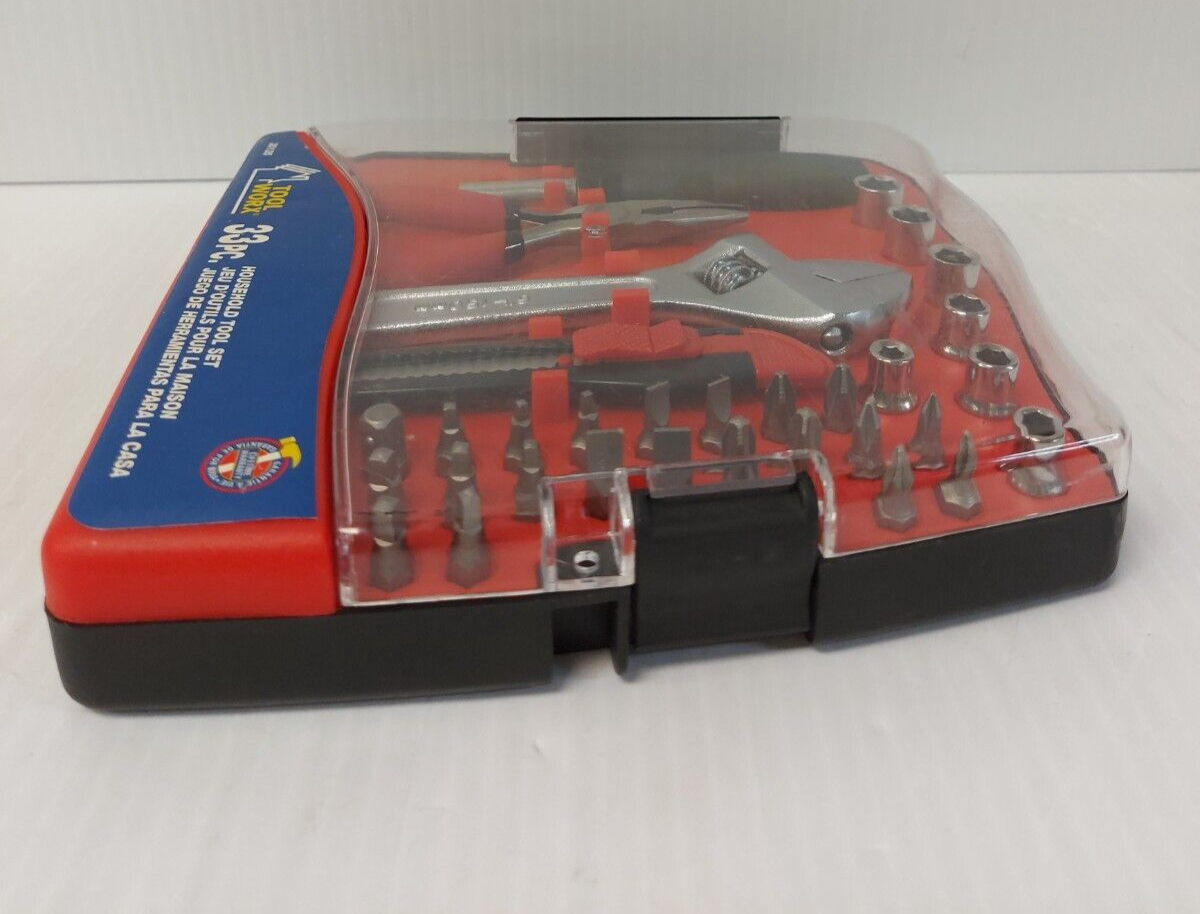 (N83778-8) Tool Works 30135 33pc Household Tool Set