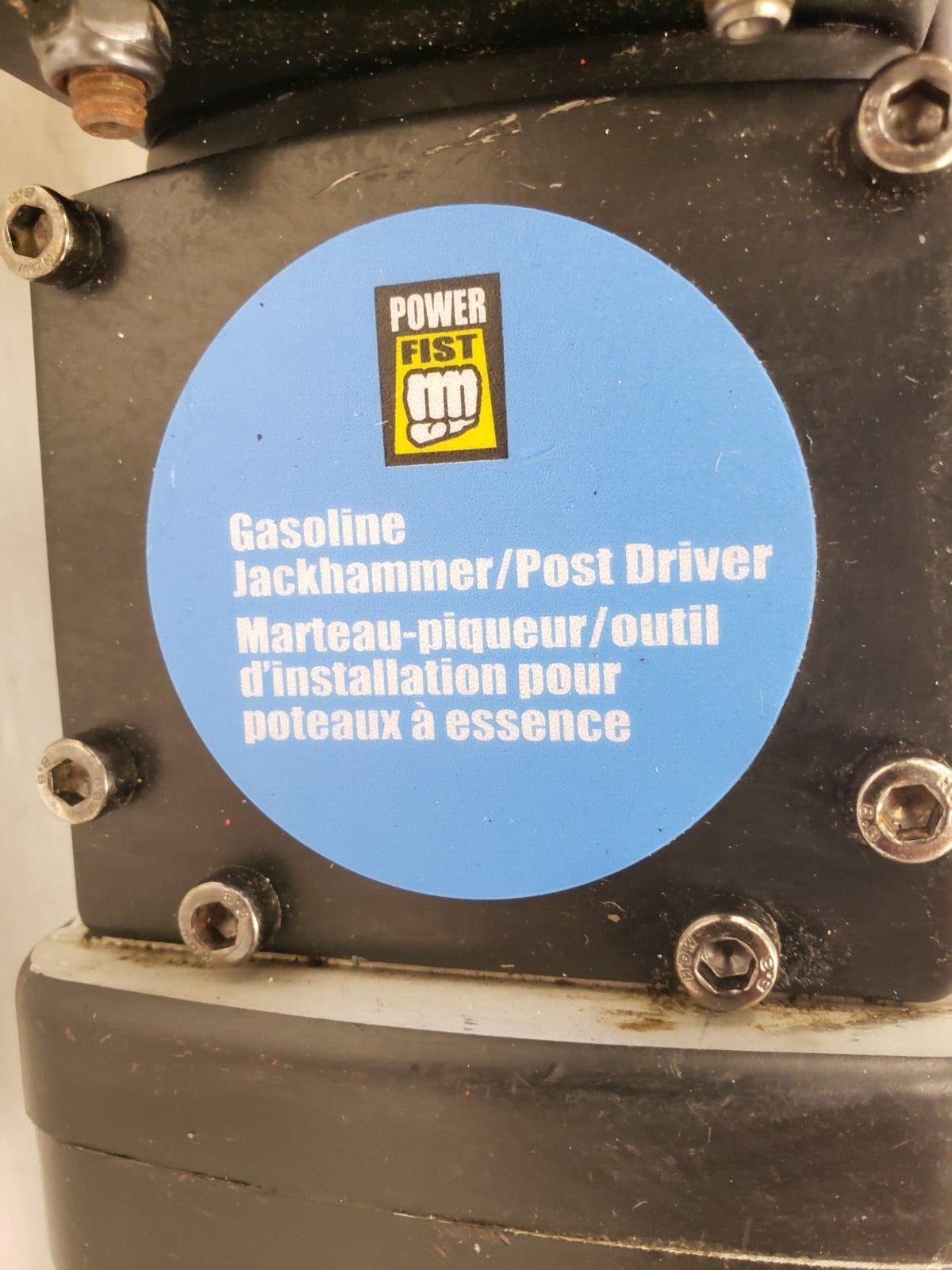 (56833-1) Powerfist Gasoline Jackhammer/Post Driver