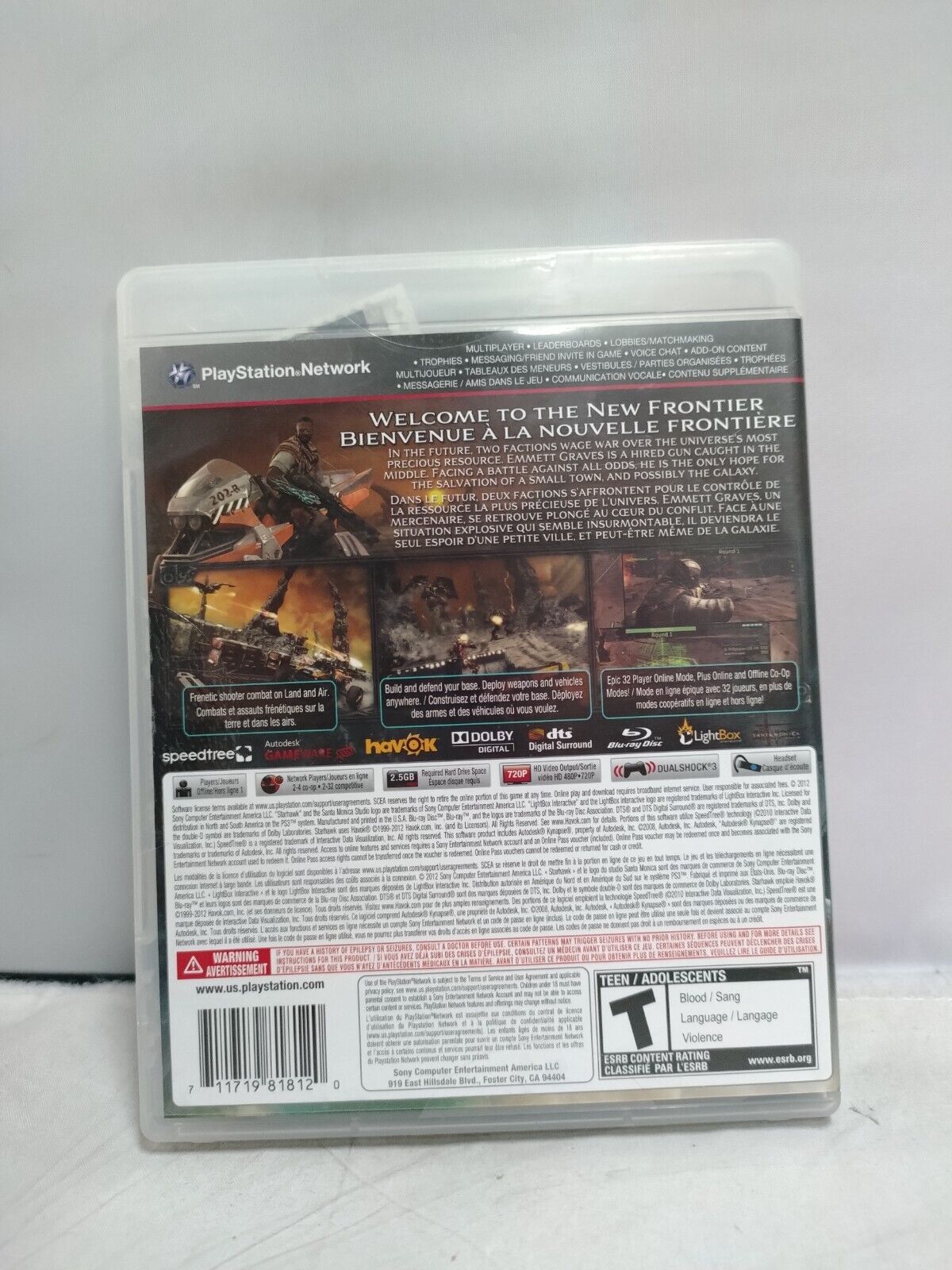 (LUP) Starhawk (Sony PlayStation 3, 2012)