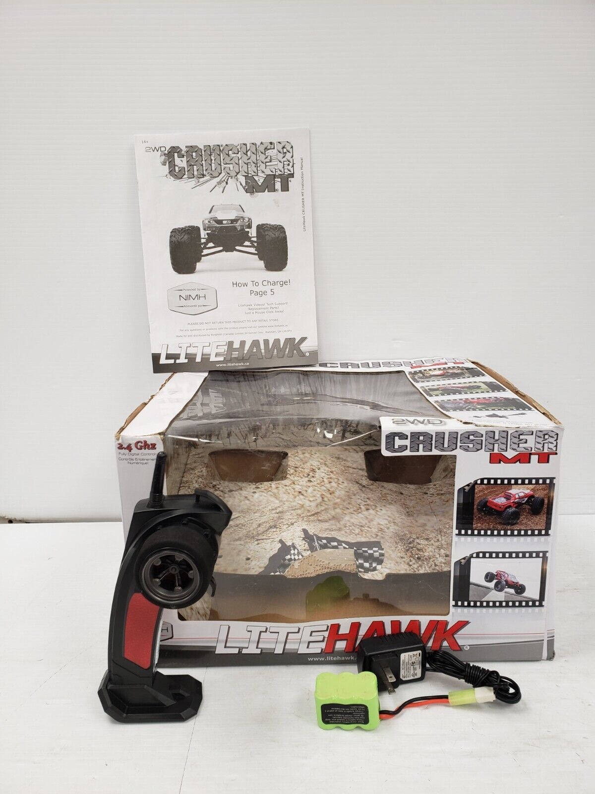 (57121-1) Lite Hawk Crusher MT RC Truck