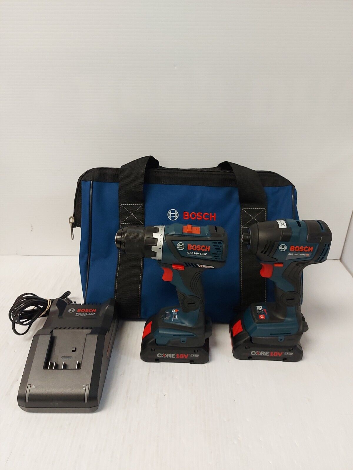 (N86411-1) Bosch GDR18V 1800C/ GSR18V 535C Drill Set