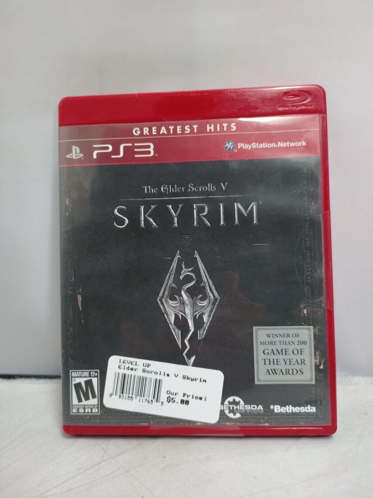 (LUP) The Elder Scrolls V: Skyrim (PlayStation 3, 2011)