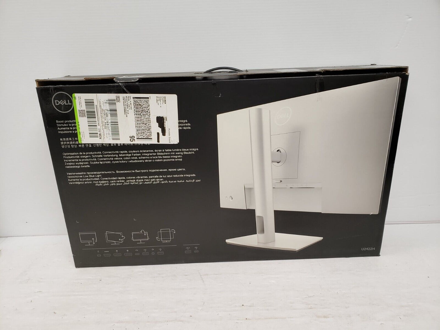 (60503-3) Dell U2422H Monitor 24"