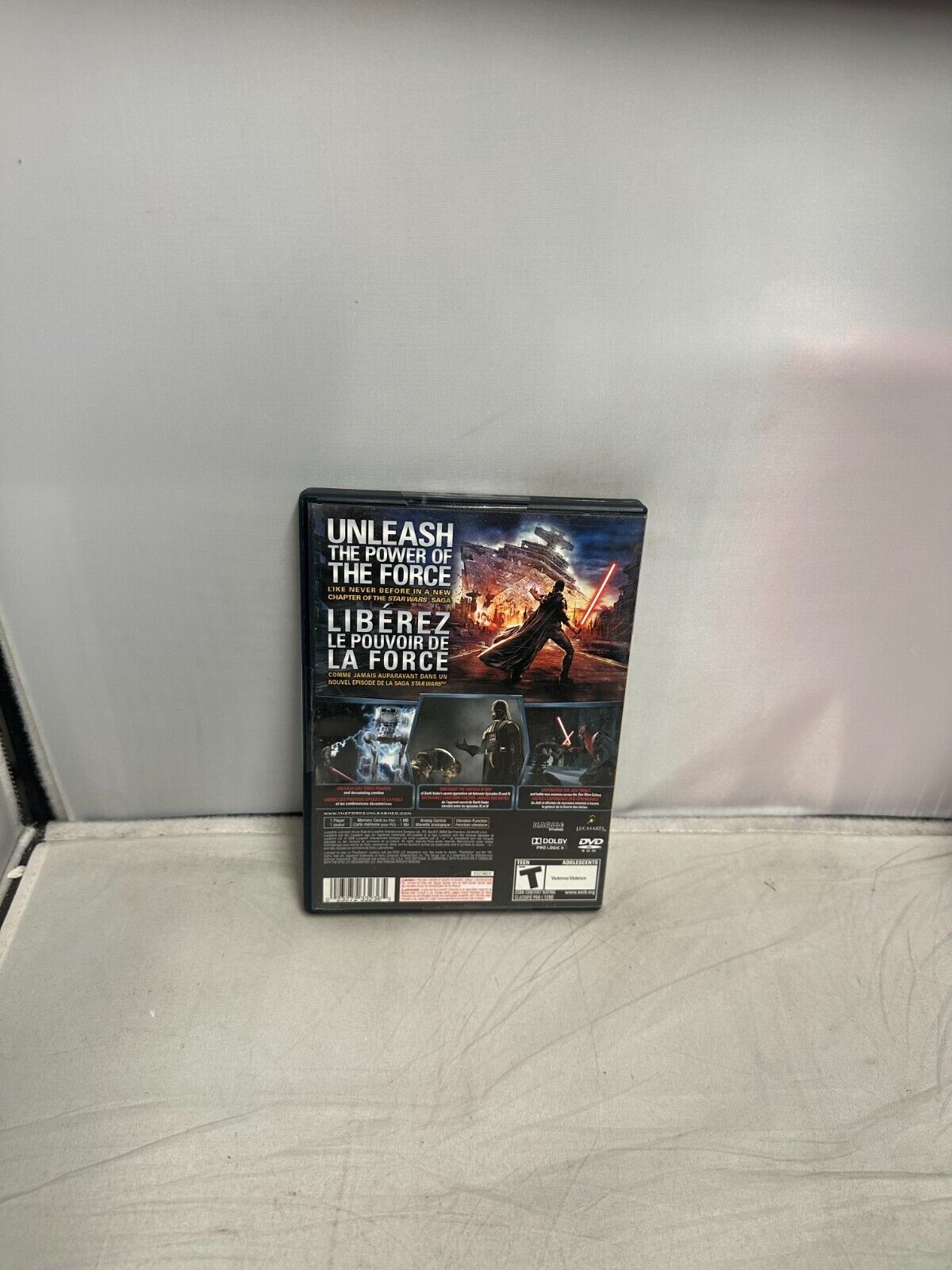 (LUP) Star Wars The Force Unleashed (Sony Playstation 2 PS2, 2008)