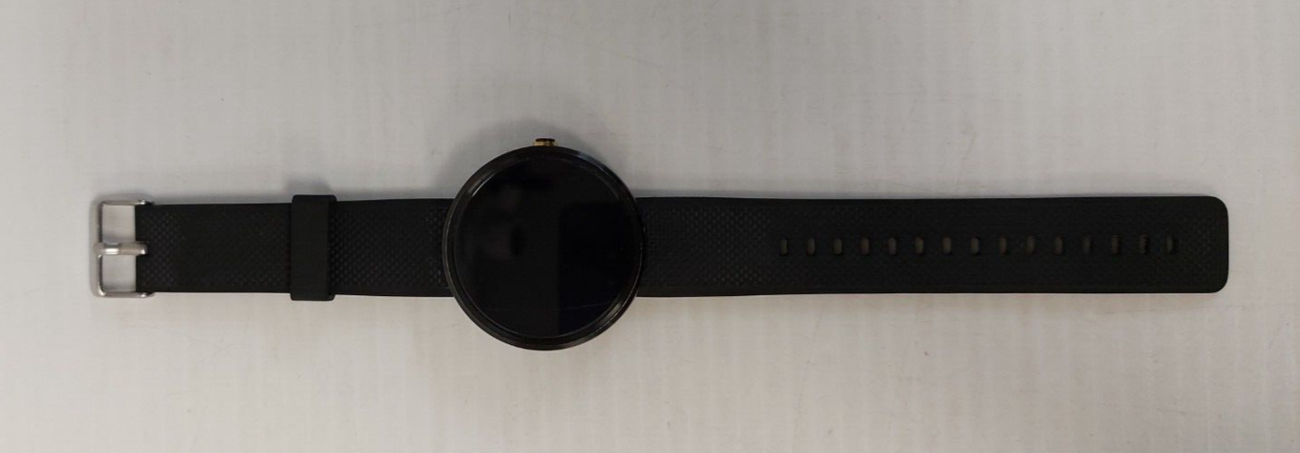 (N81525-8) Motorola Moto 360 40mm Smartwatch ** AS IS** Scratched screen