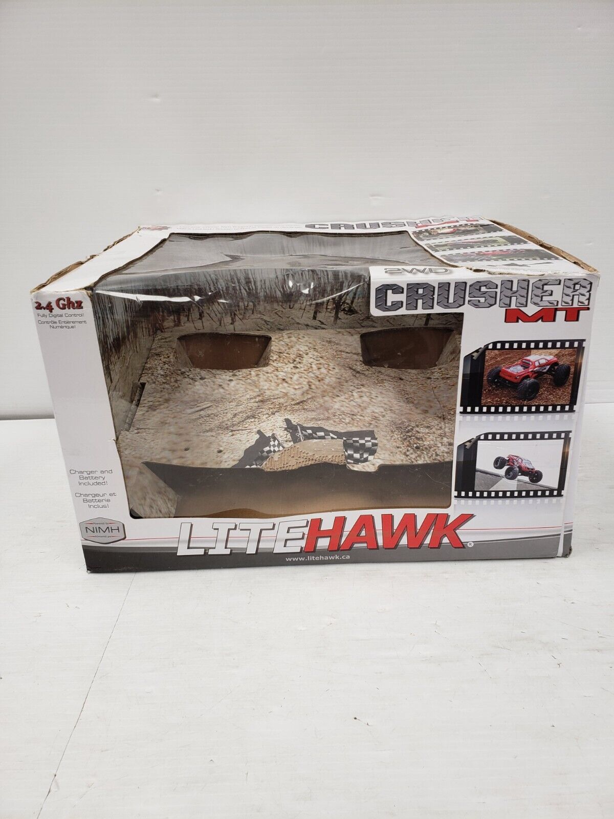 (57121-1) Lite Hawk Crusher MT RC Truck