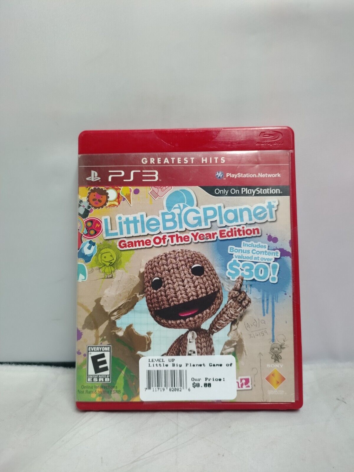(LUP) LittleBigPlanet -- Game of the Year Edition (Sony PlayStation 3, 2009)