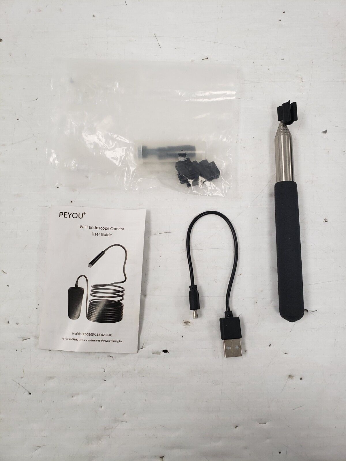 (67676-1) Peyou 112-0205 Wireless Endoscope Camera