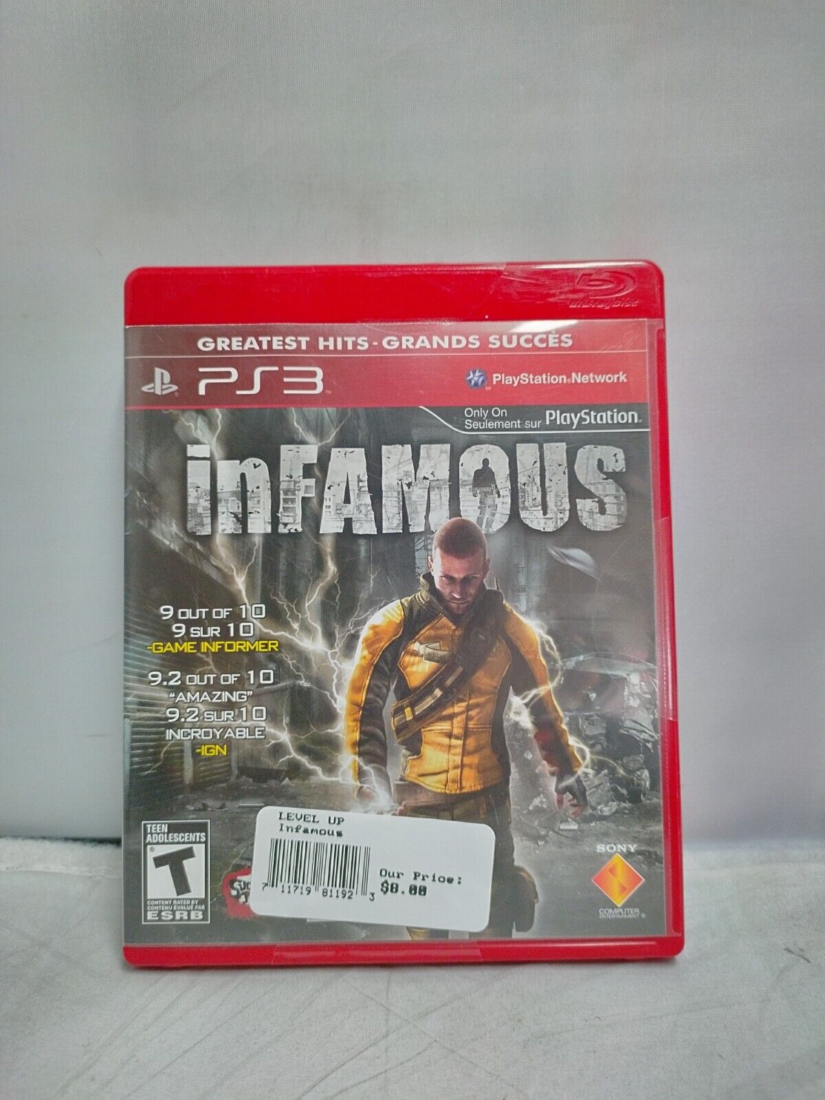 (LUP) inFamous (Sony PlayStation 3, 2009)