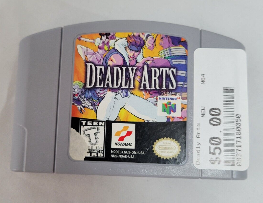 (LUP) Deadly Arts (Nintendo 64, 1998)