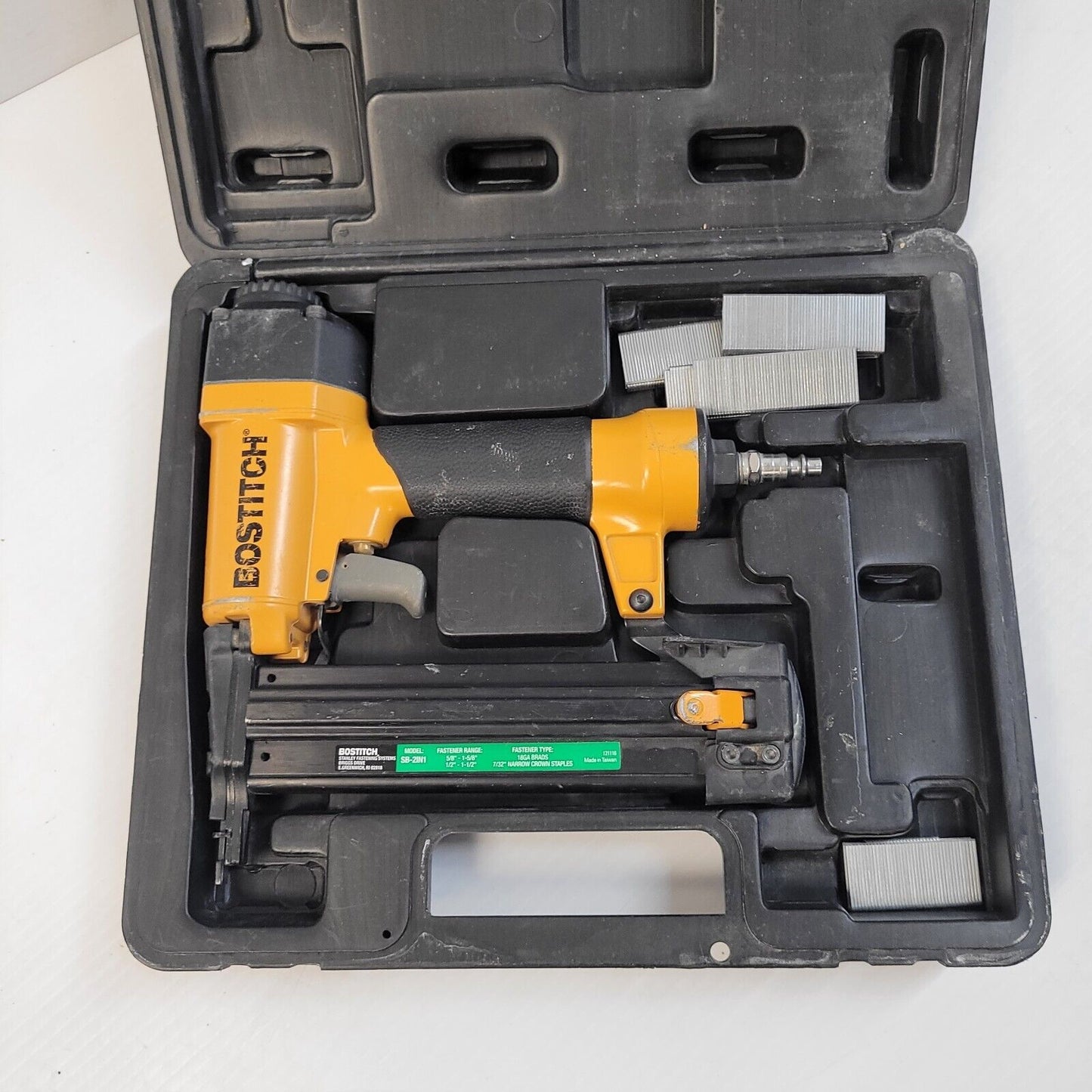 (N75140-1) Bostitch SB-2IN1 Air Nailer