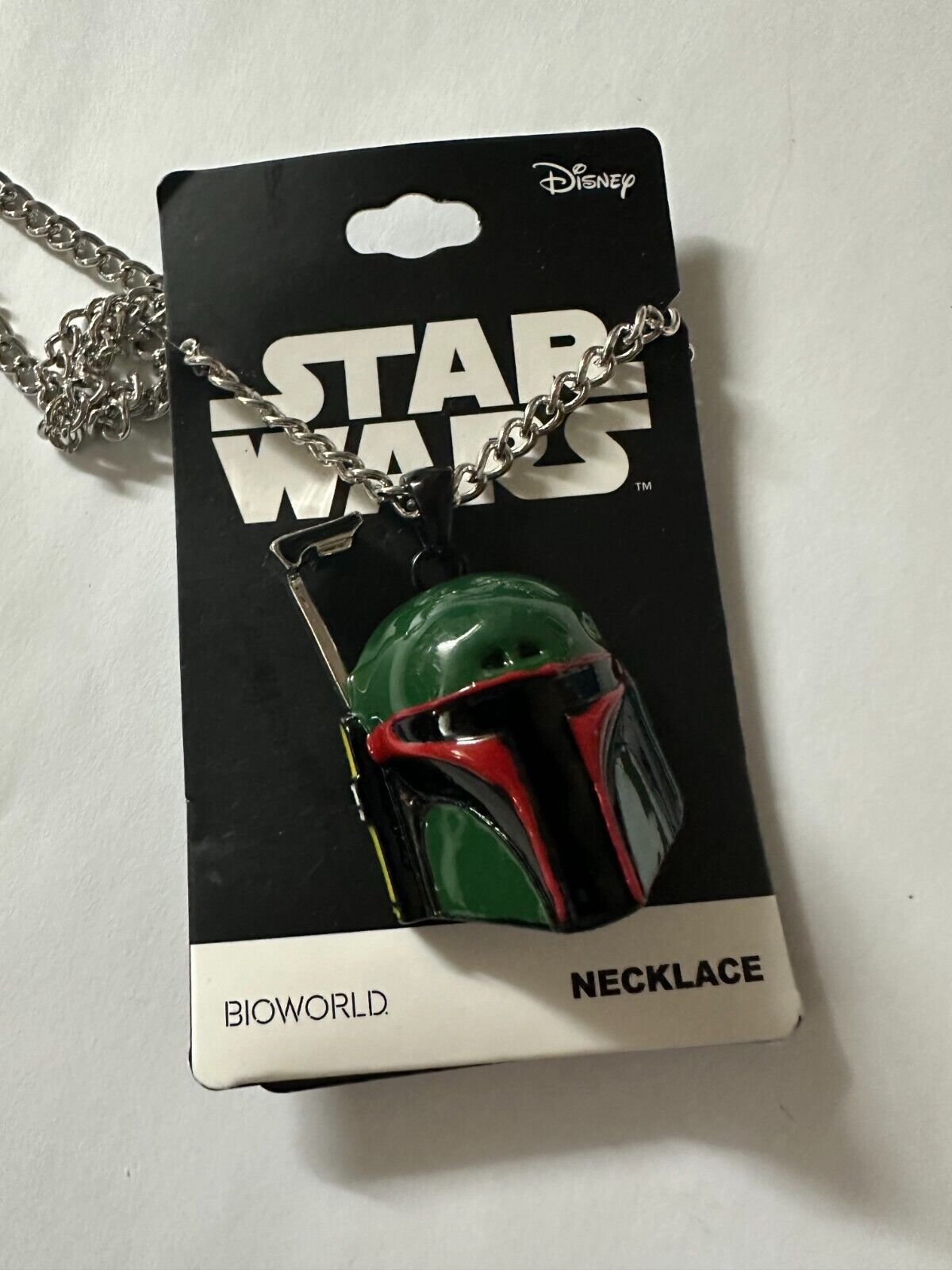 (LUP) Star Wars 3D Boba Fett Necklace