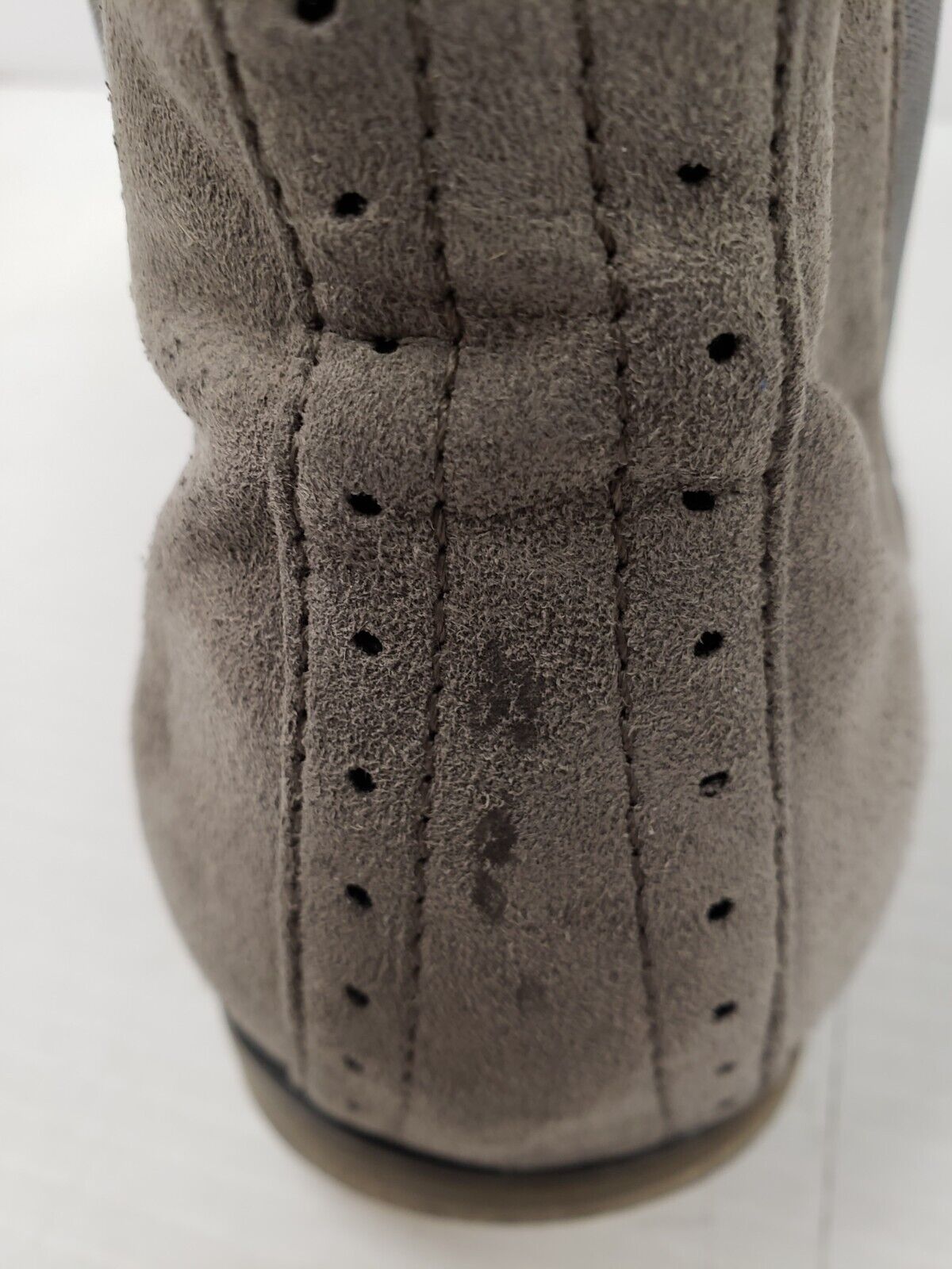 (22523-1) Call It Spring Suede Boots - Size 8