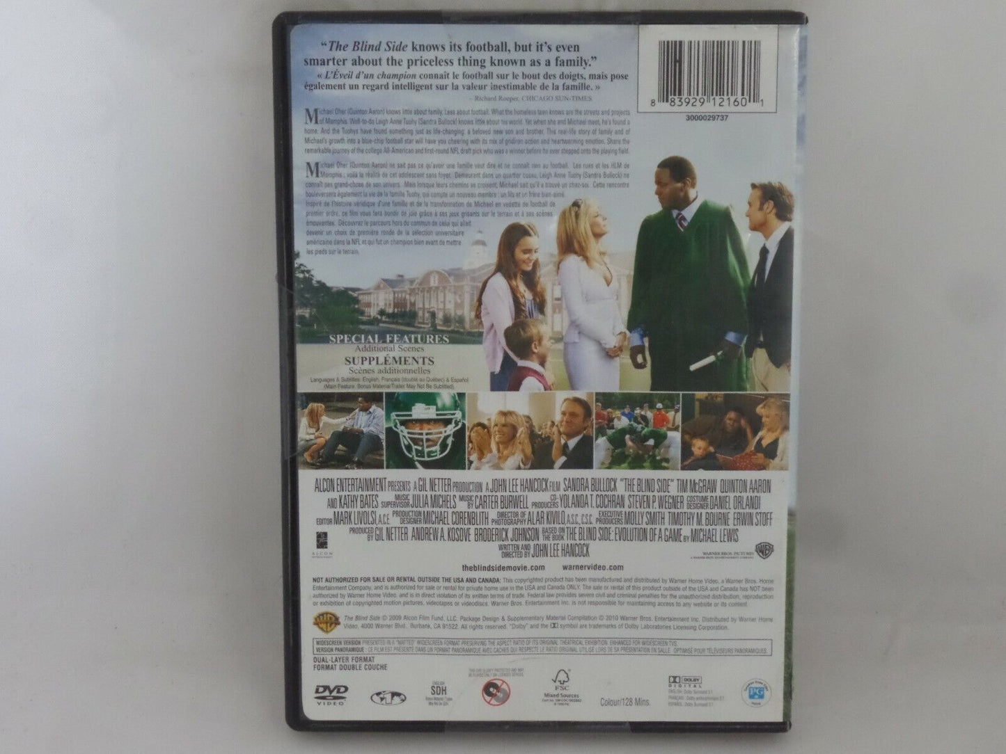 (LUP) The Blind Side (DVD, 2010)