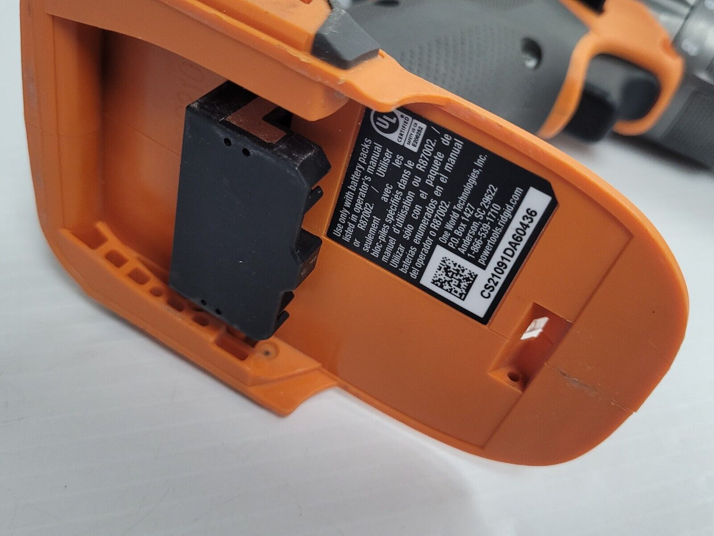 (N72512-1) Ridgid R86115 1/2 Drill & Battery