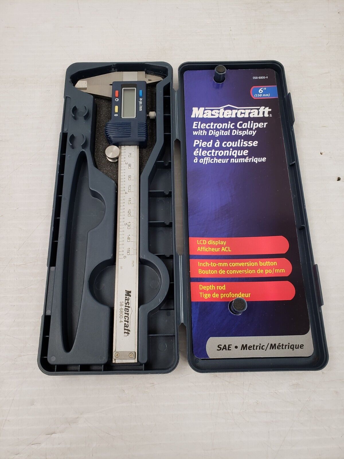 (40446-2) Mastercraft 058-6800-4 Caliper