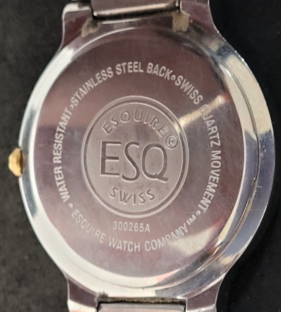 (NI-2262) ESQ Swiss 300265A Ladies Watch