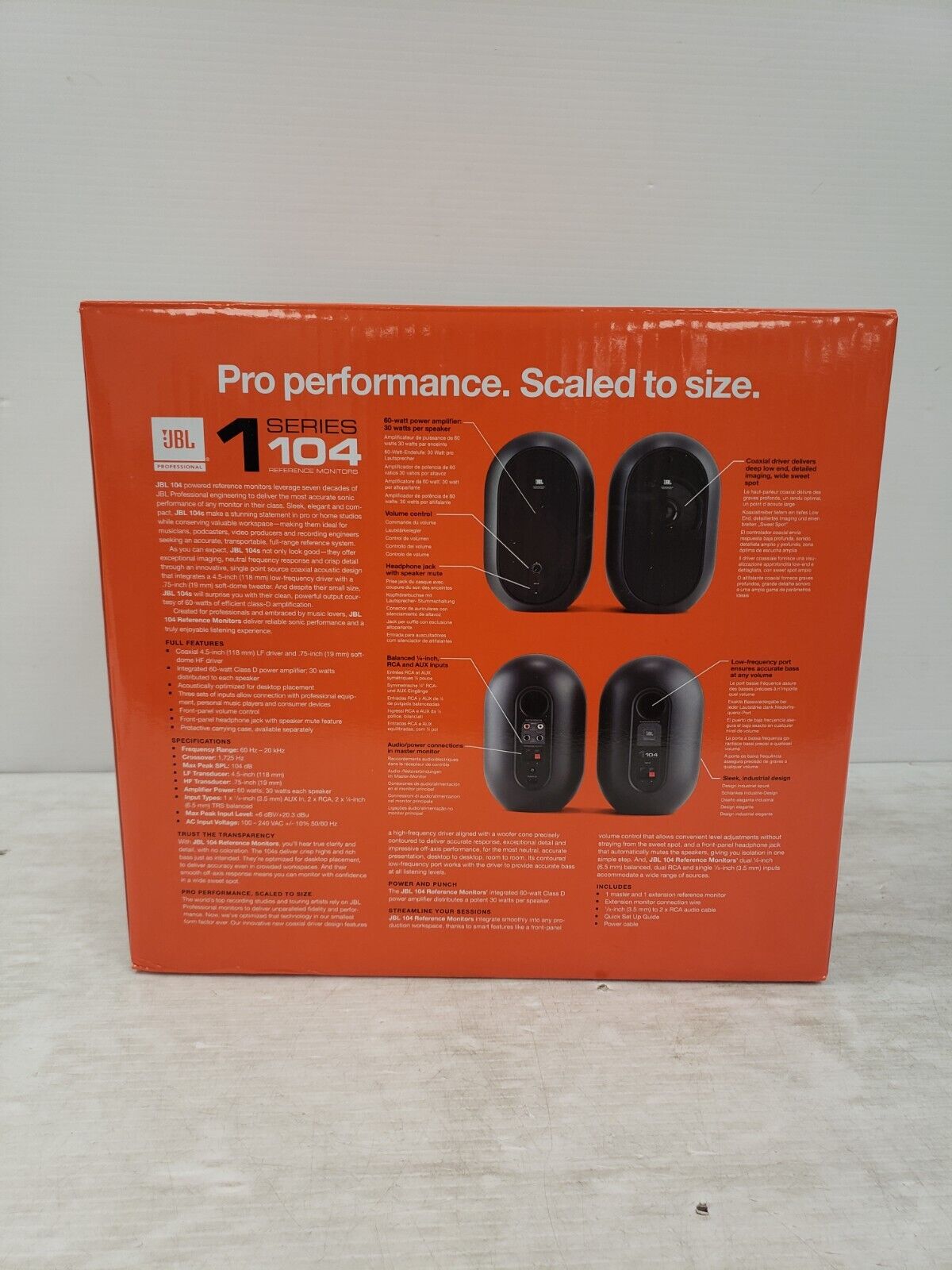 (39500-6) JBL Monitor Speaker