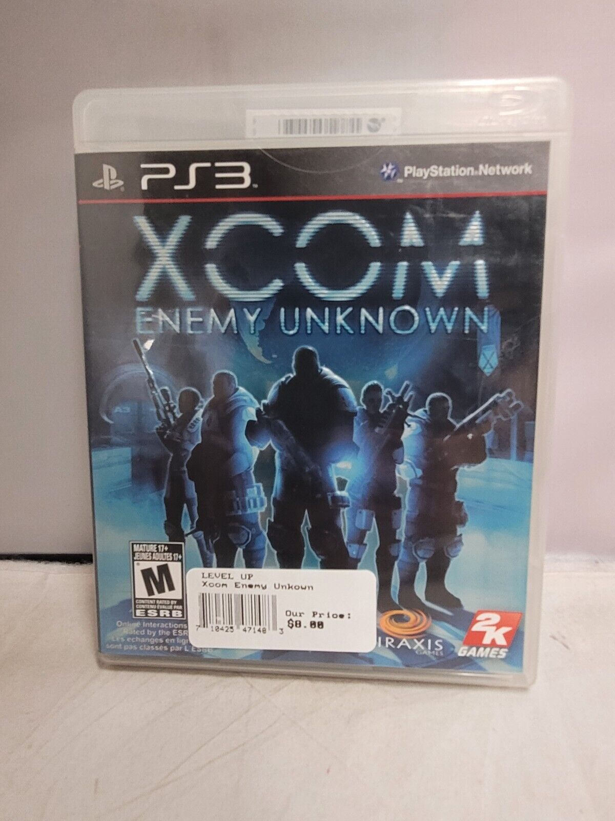 (LUP)XCOM: Enemy Unknown (Sony PlayStation 3, 2012)