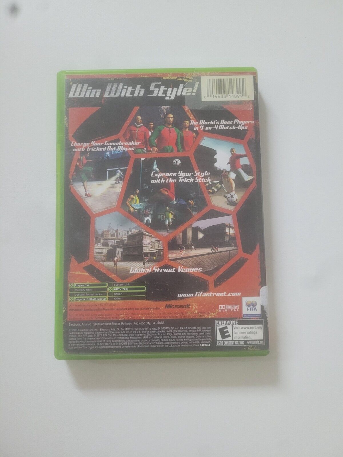 (LUP)FIFA Street (Microsoft Xbox, 2005)