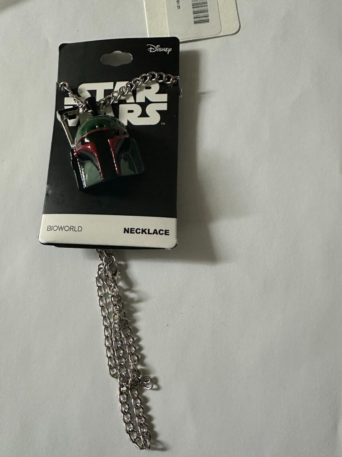 (LUP) Star Wars 3D Boba Fett Necklace