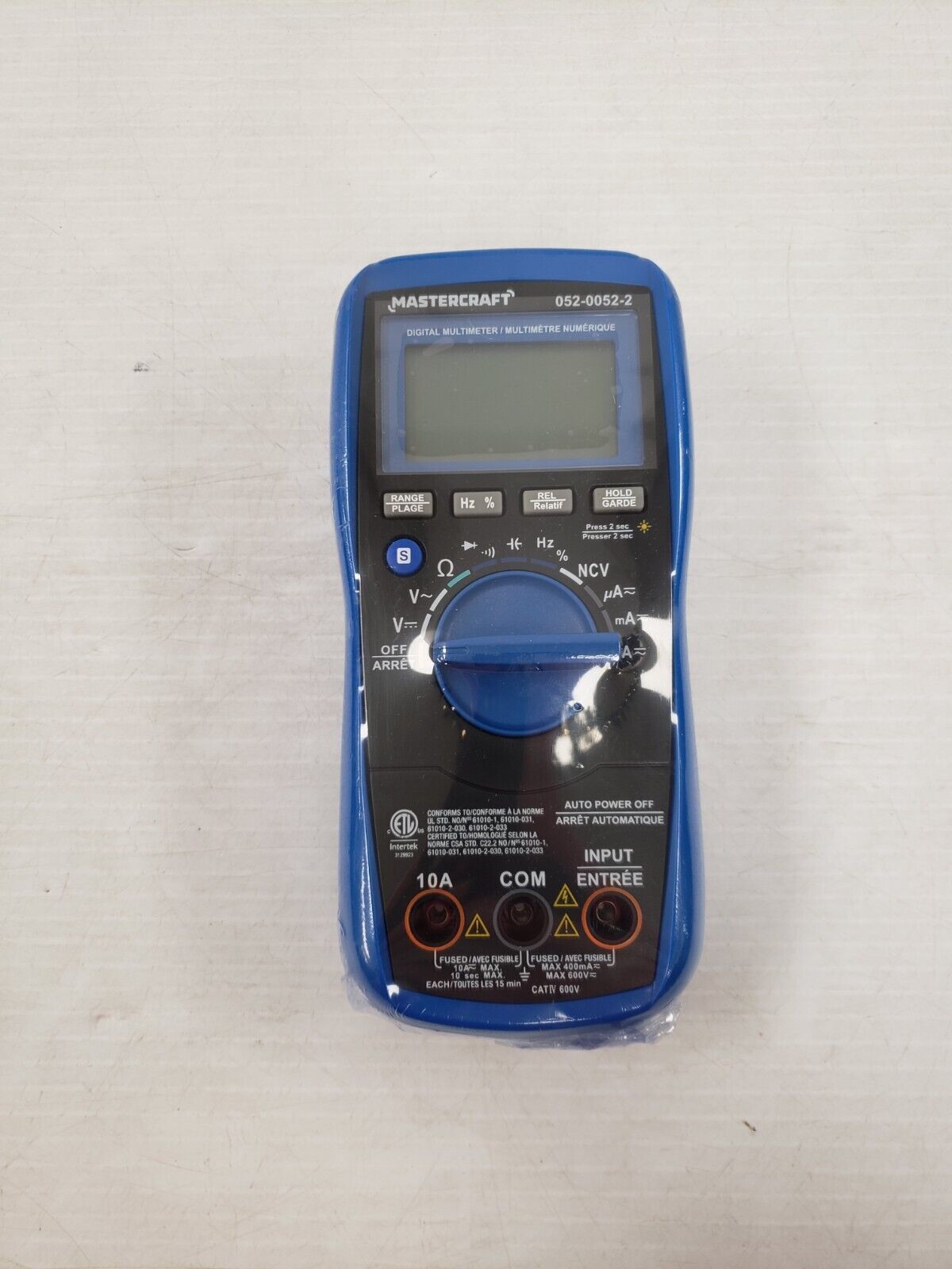 (52121-2) Mastercraft 052-0052-2 Multimeter