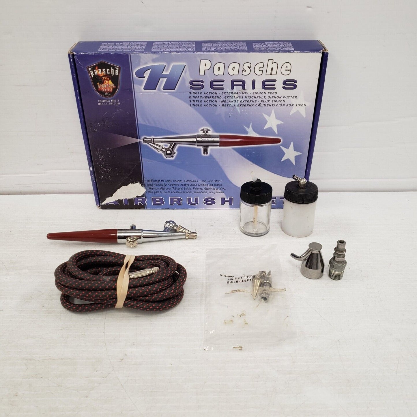 (54706-3) Paasche H0917 Airbrush Kit