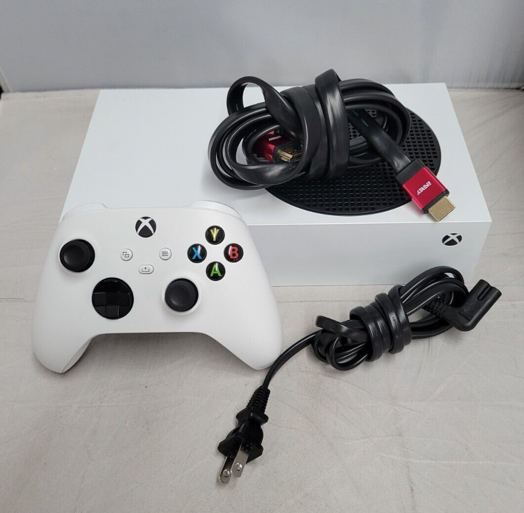 (syslup214) Microsoft Xbox Series S 512GB Video Game Console - White