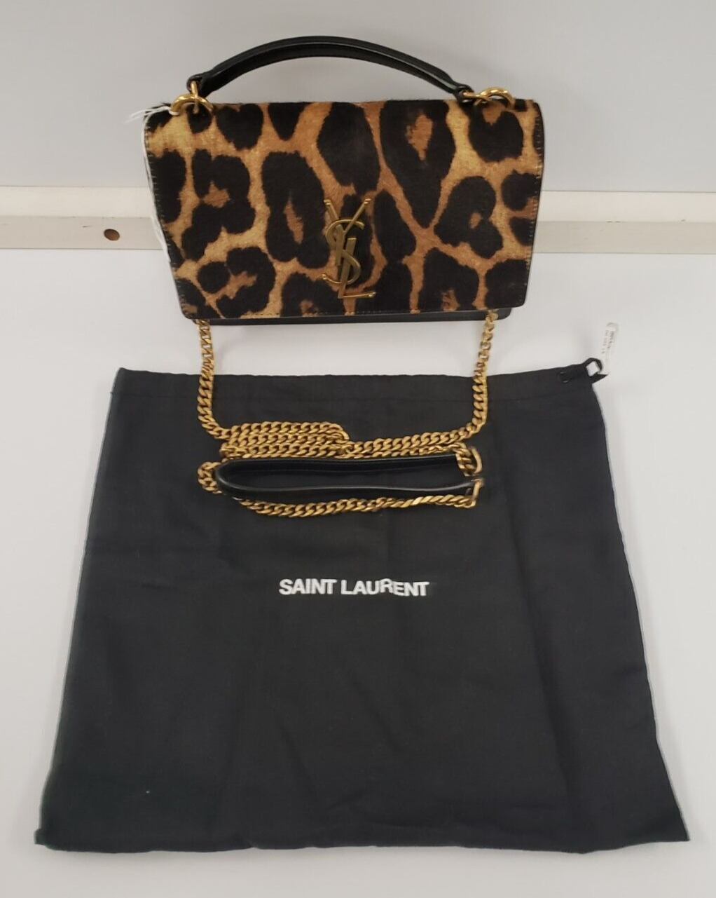 (I-34721) YSL Leopard Purse