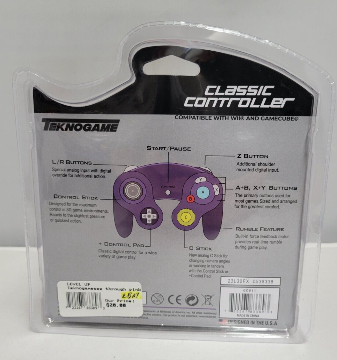 (LUP) Classic Controller GameCube