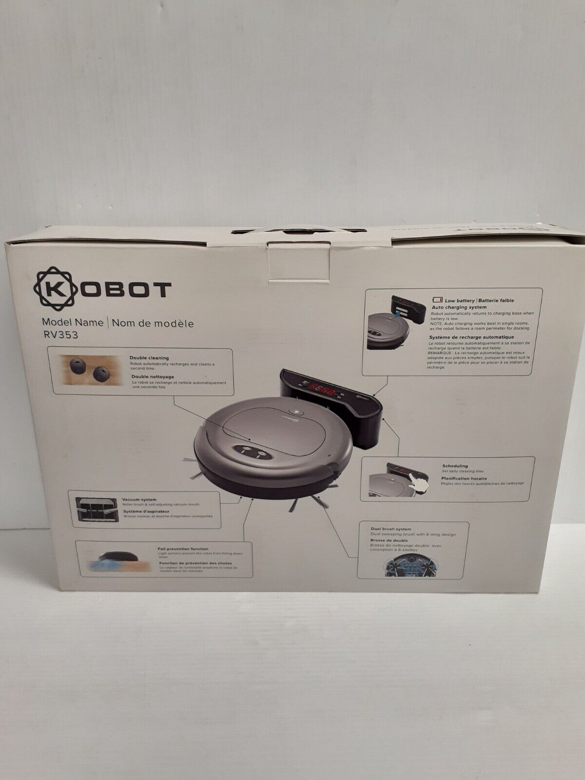 (N70211-1) Kobot RV353 Slim Series Robot Vacuum