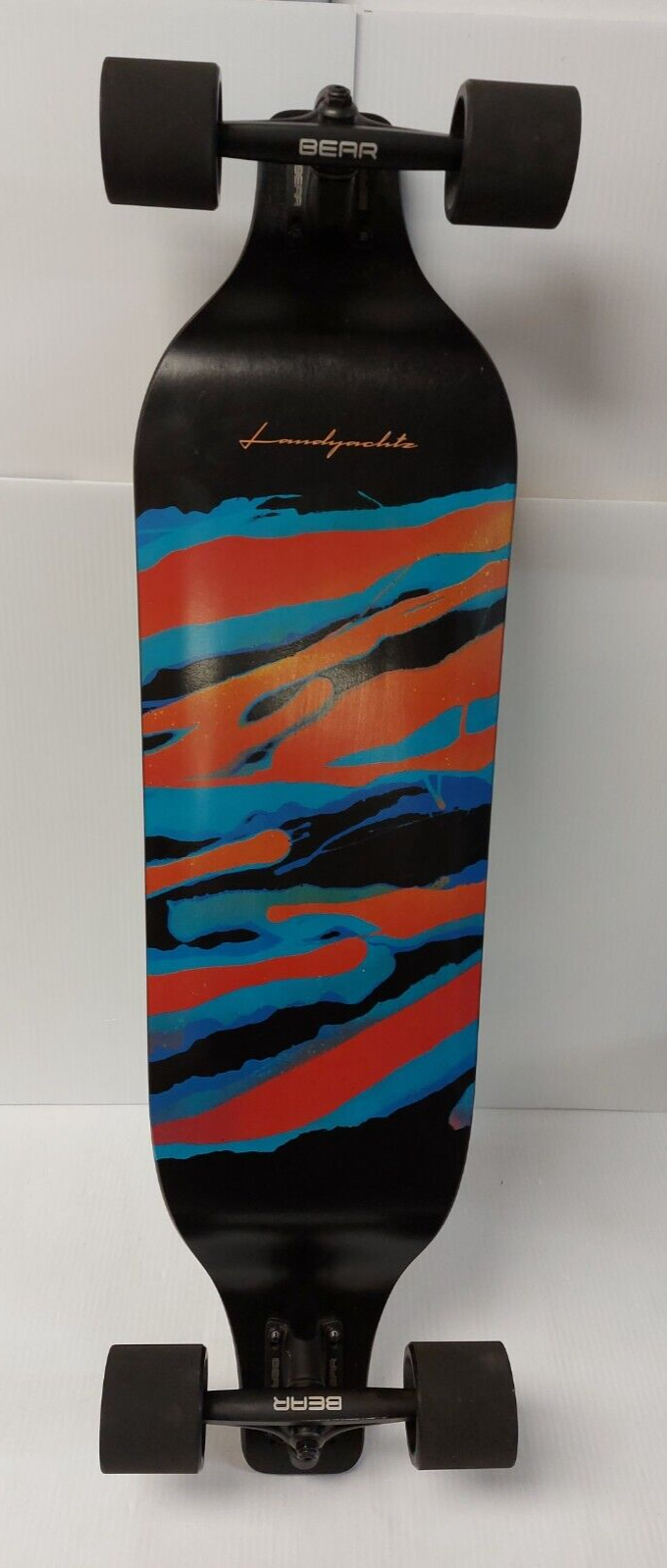 (N83562-1) Land Yachtz Long Board with Bear Trucks