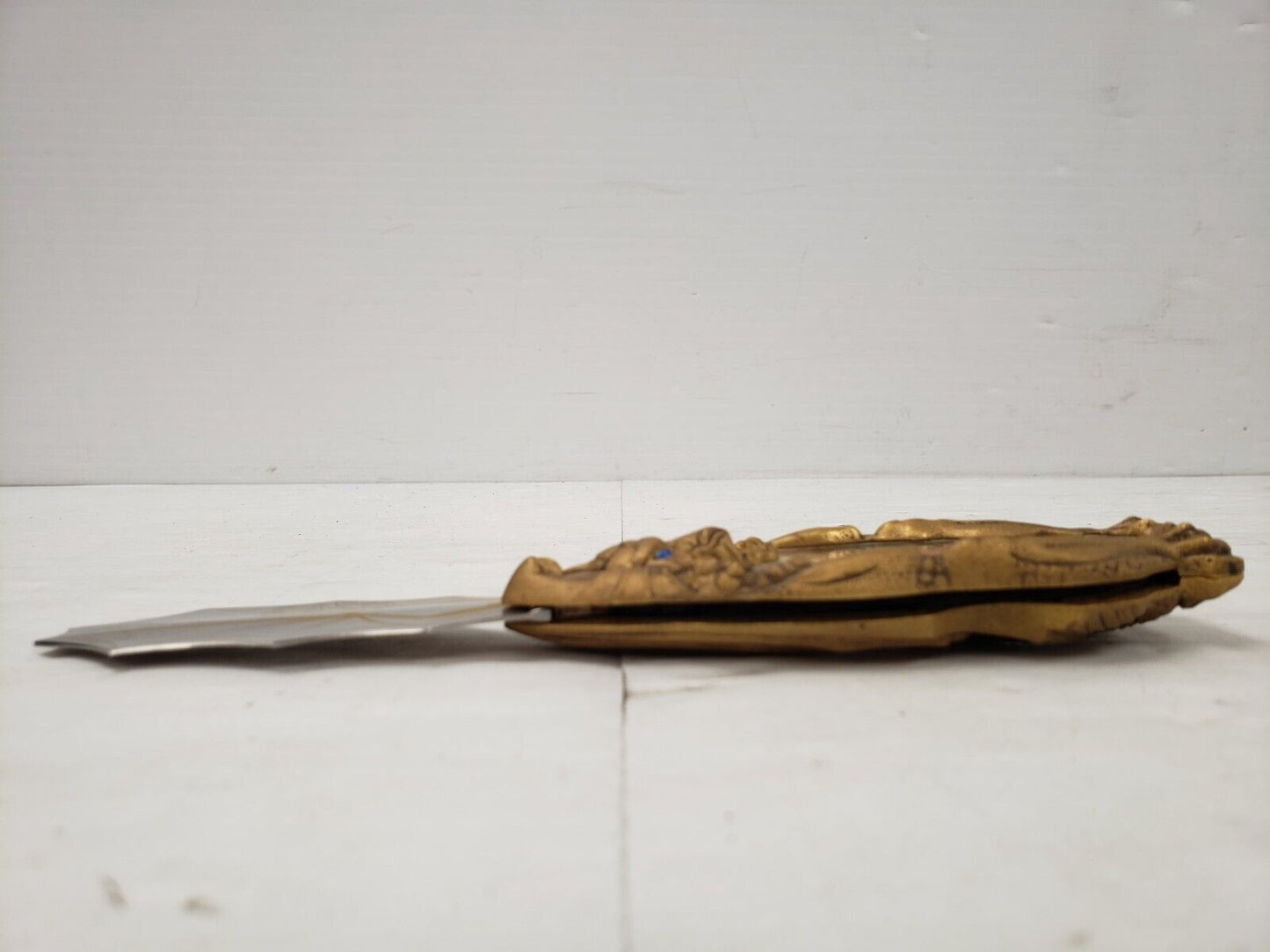 (I-35841) Franklin Mint Spirit Of The Sun Knightstone Collection Knife