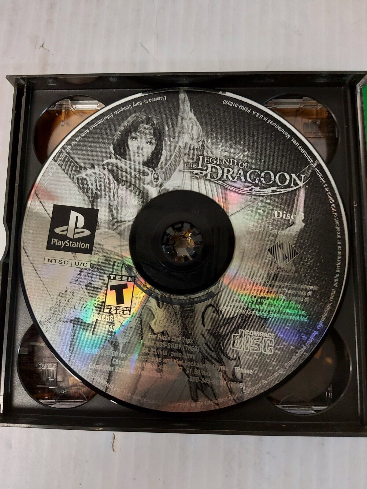 (NI-21801) The Legend of Dragoon for PS