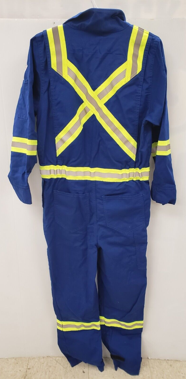 (61450-1) Burtex High Visibility Work Coveralls/Jumpsuit - Size 36R