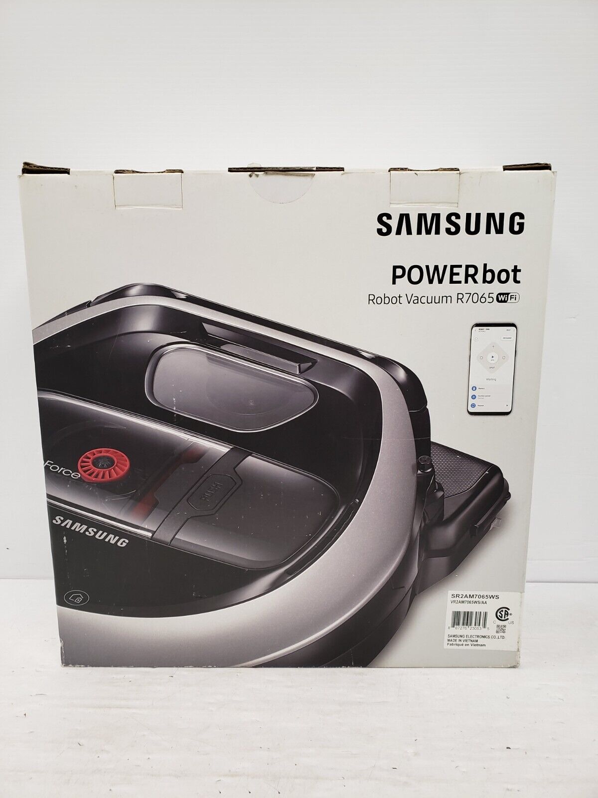 (61795-1) Samsung R7065 Powerbot Smart Vacuum