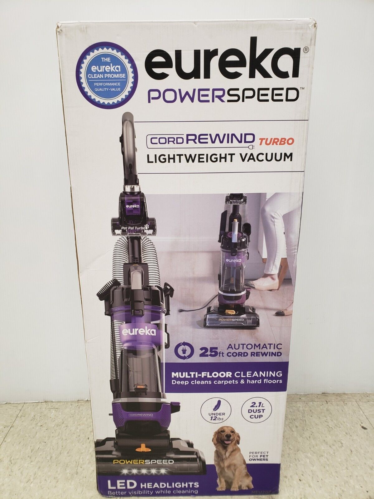 (70245-2) Eureka NEU202 Power Speed Vacuum