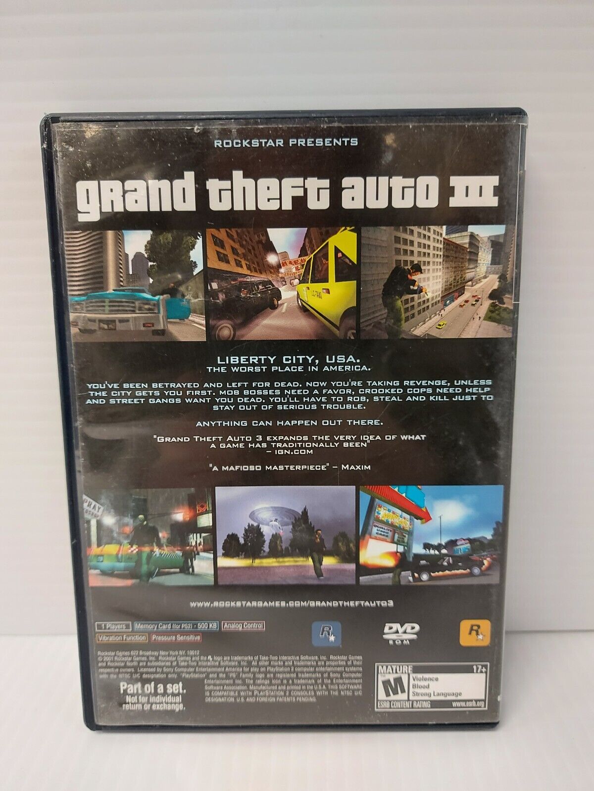 (NI-21973) PS2 Grand Theft Auto III