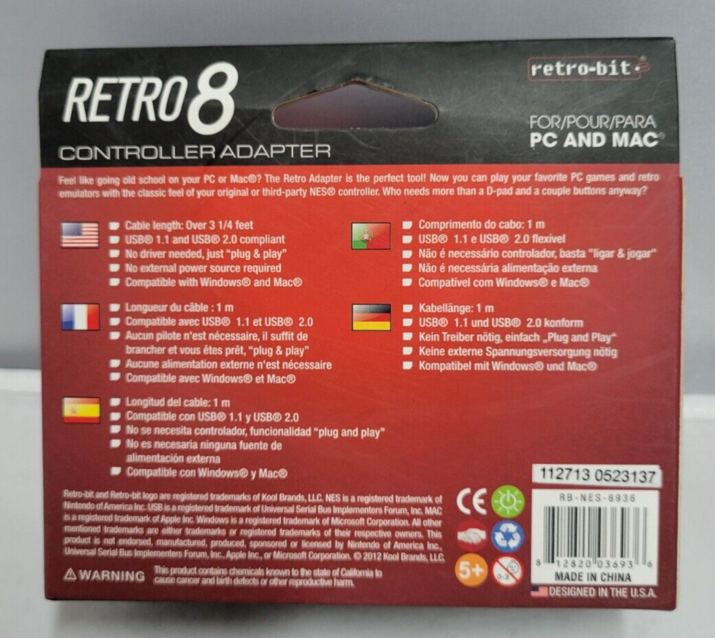 (LUP) Retor 8 Controller Adapter