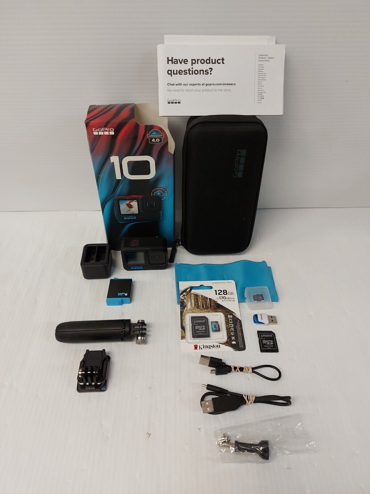 (N85787-5) Go Pro Hero10 Black Camera