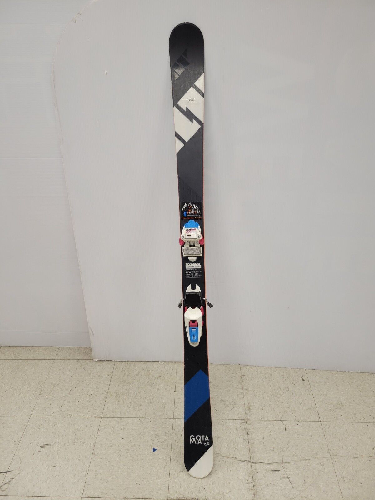 (56028-2) Volki Gotama JR Skis-158Cm