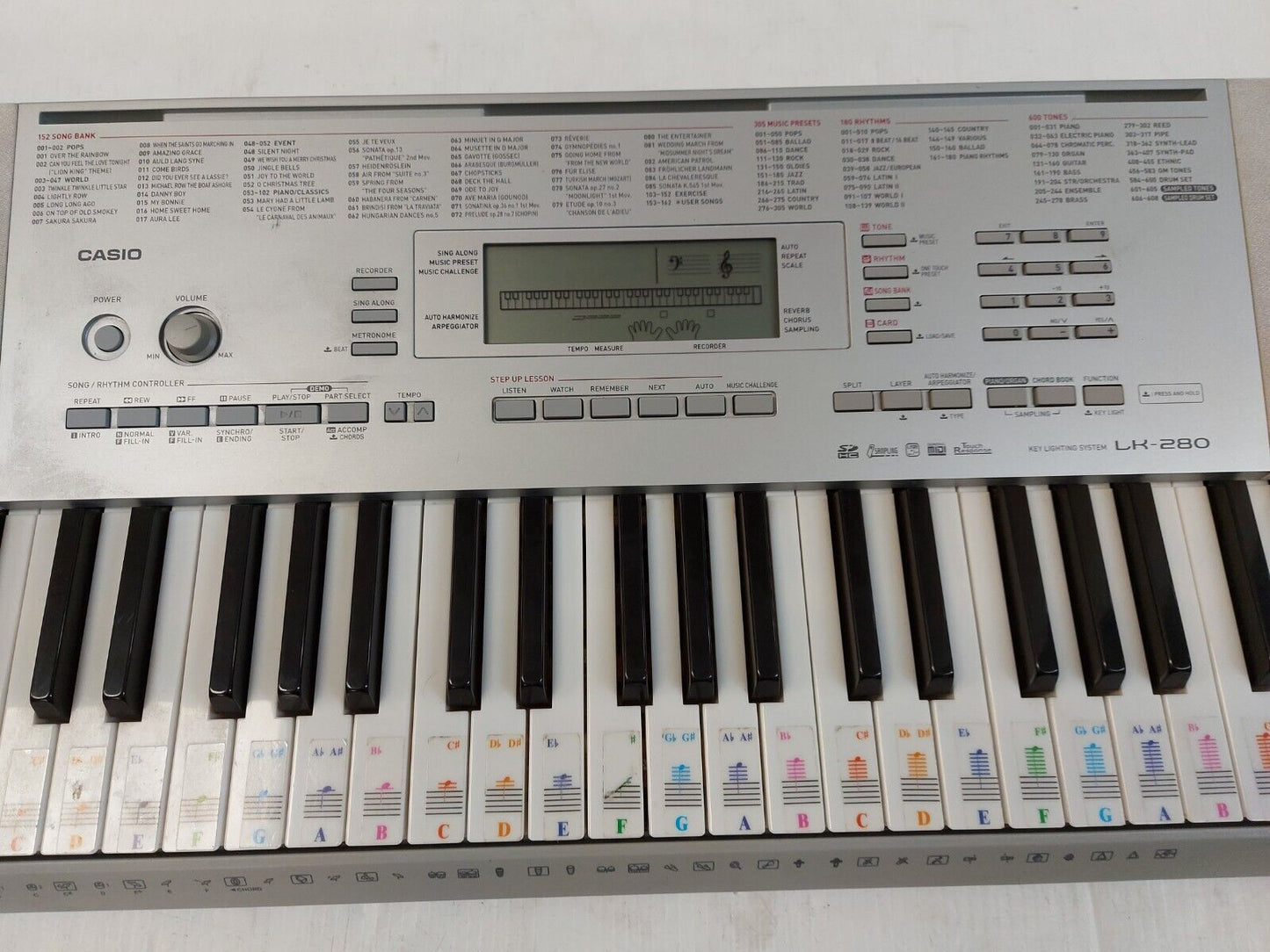 (N86939-2) Casio LK-280 Keyboard