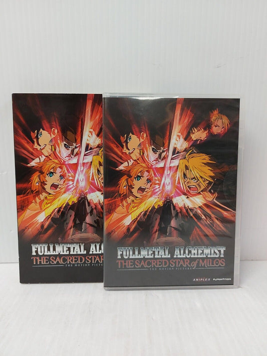 (N84571-3) Full metal Alchemist The Sacred Star of Milos DVD Box Set