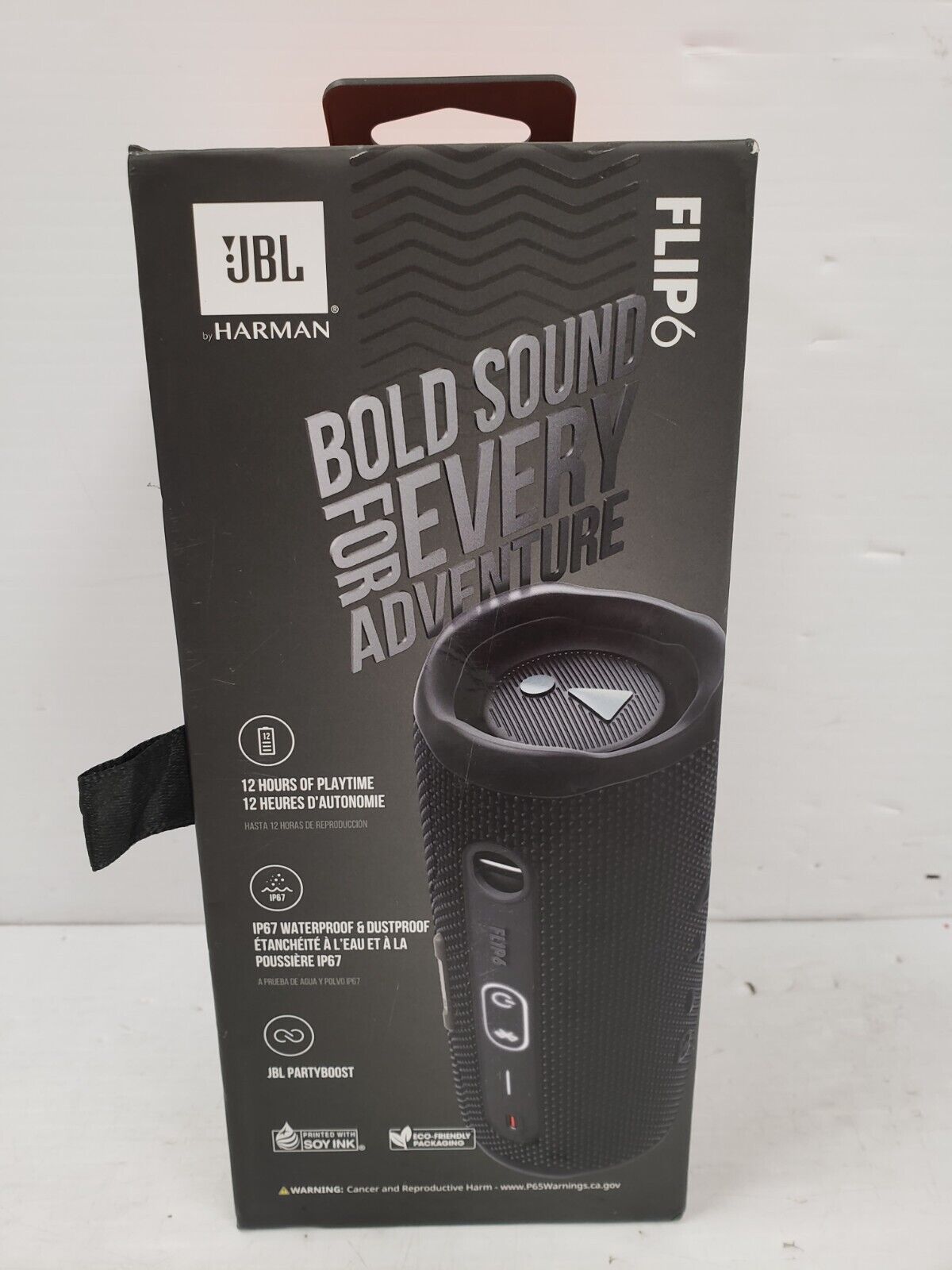 (68556-1) JBL Flip 6 Wireless Speaker