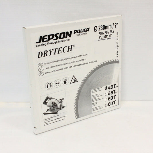 (NI-12688) Lame de scie Jepson 9" 48T Drytech - NOUVEAU