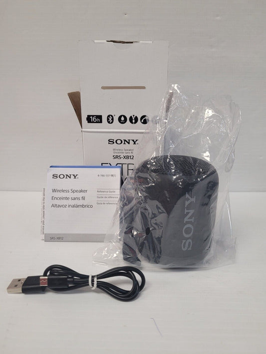 (N78250-4) Sony SRS-XB12 Portable Speaker In Box