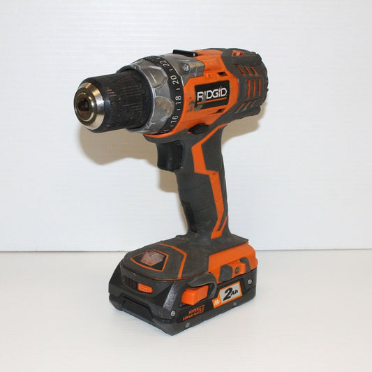 (NI-9836) Ridgid 18V Drill W/ Battery