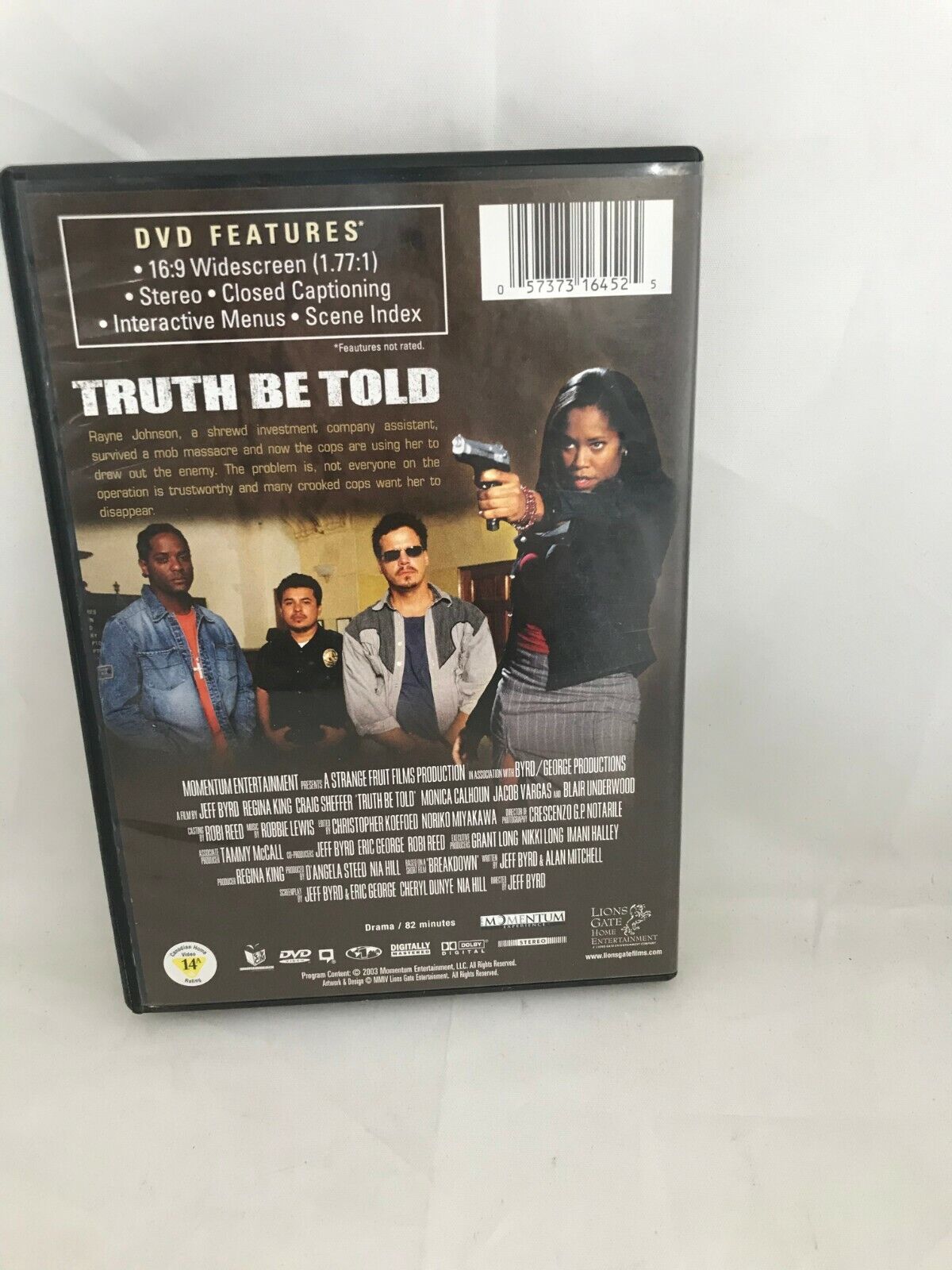 (LUP) Truth Be Told DVD