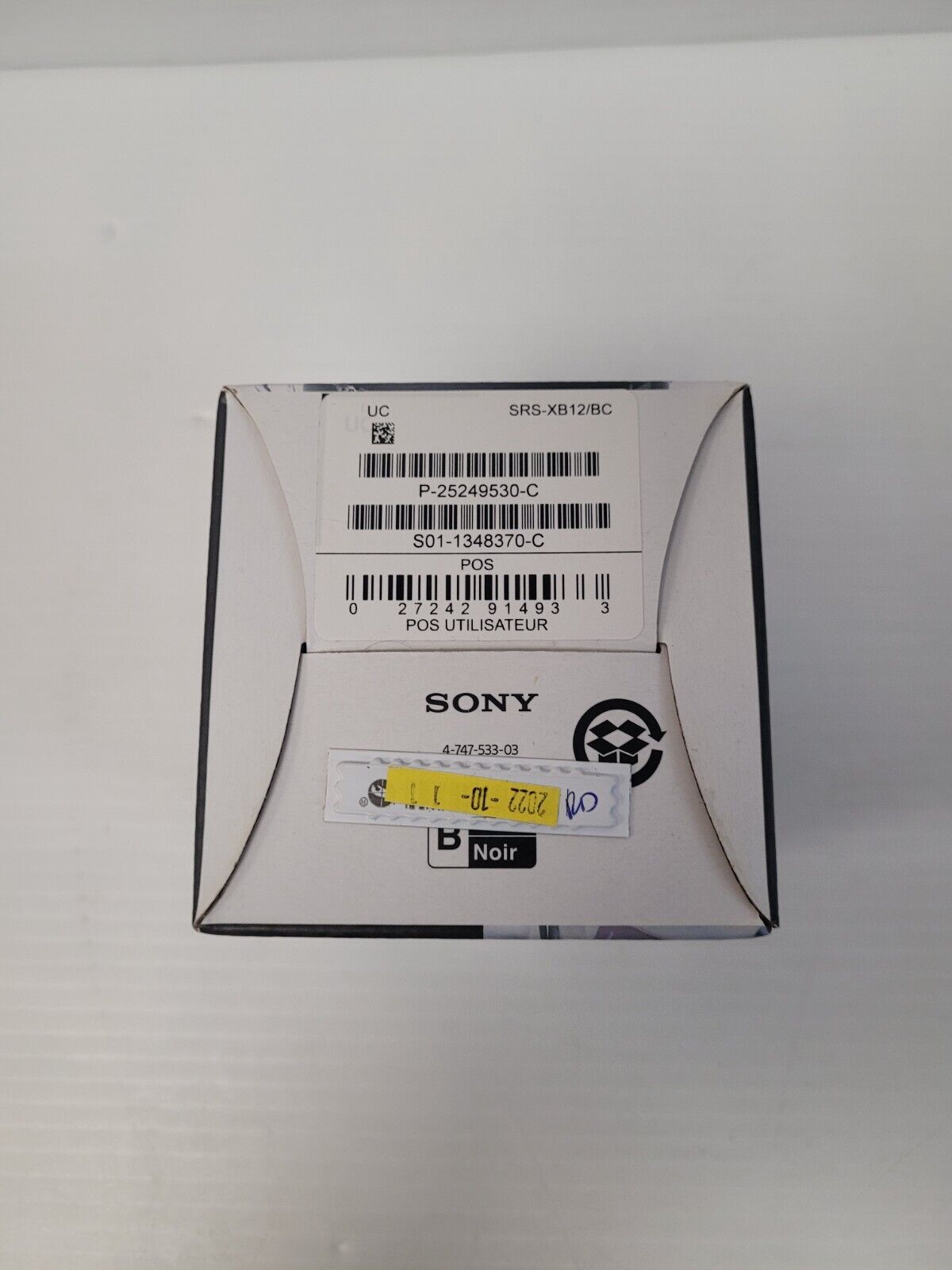 (N78250-4) Sony SRS-XB12 Portable Speaker In Box