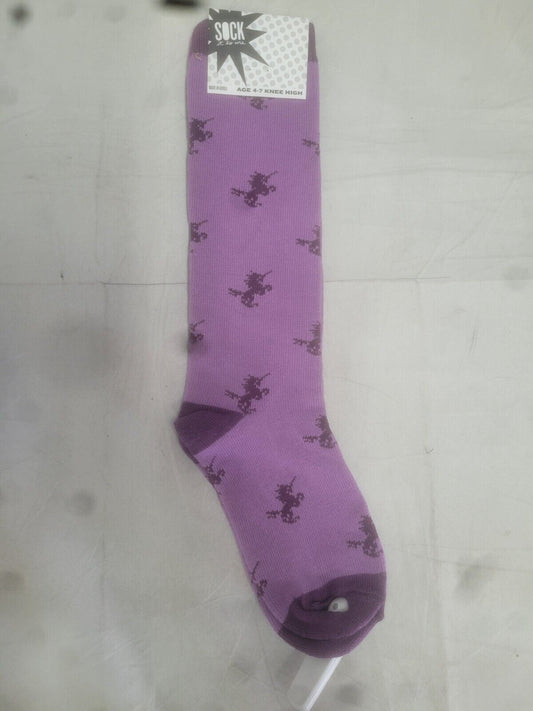 Sock it to me Chaussettes Licorne Violettes